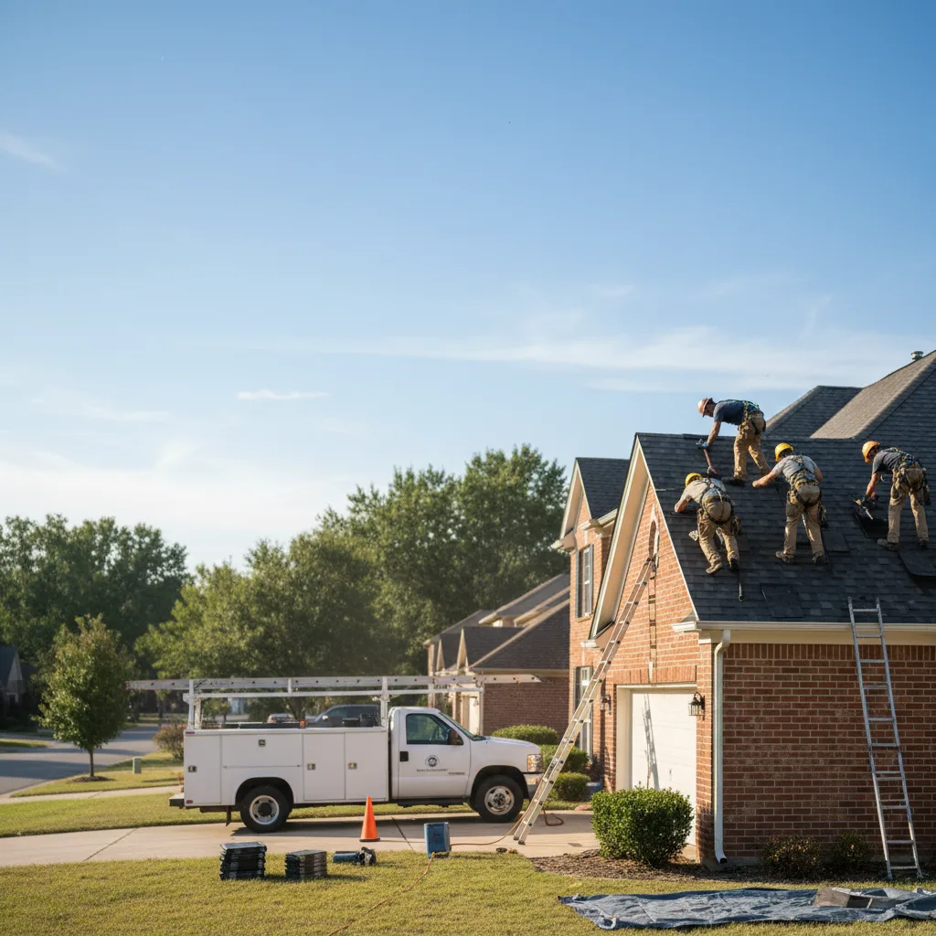 Roof Repair in Teague